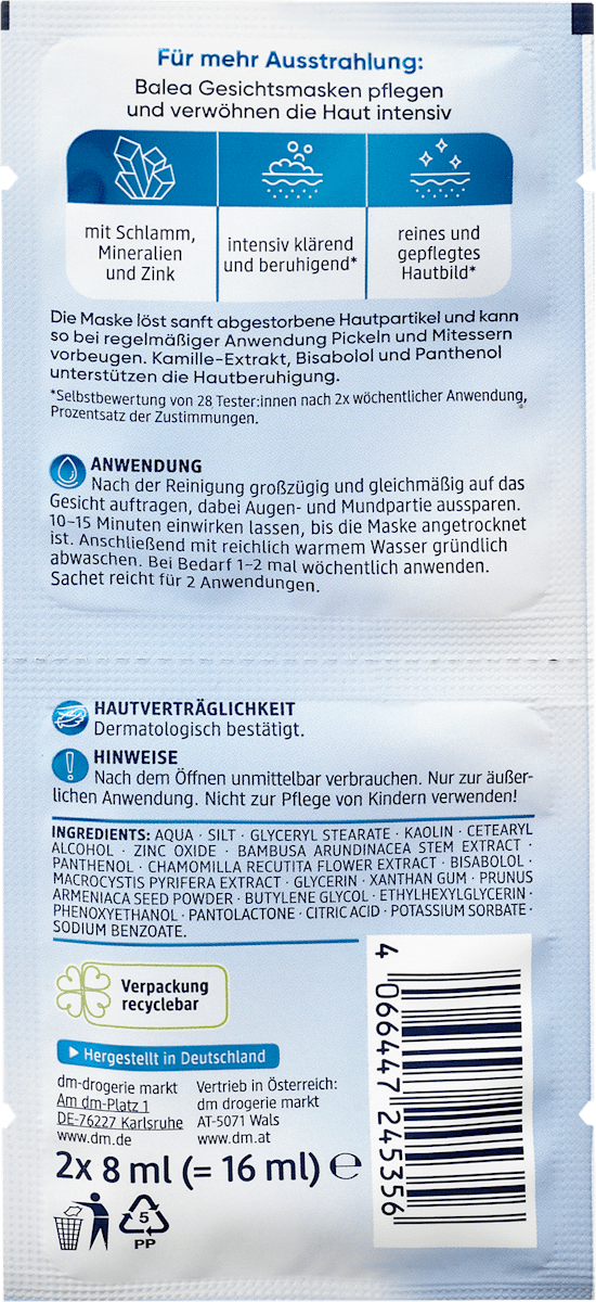 Dead Sea Mineral Face Mask – 0.3 fl oz