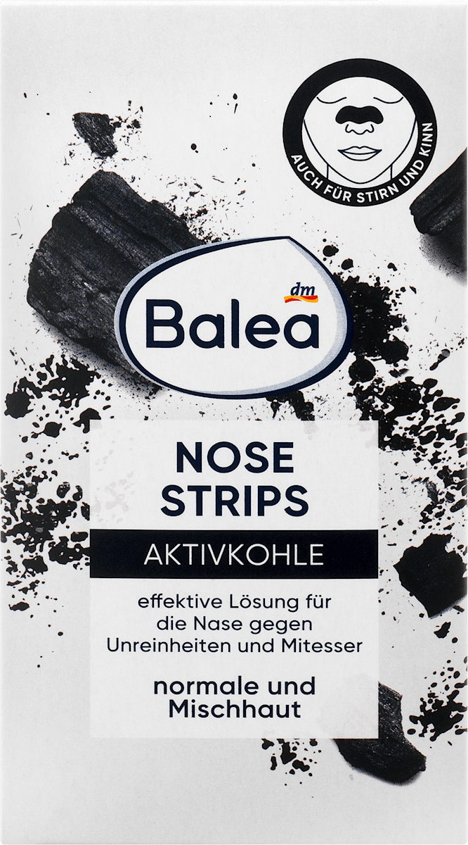 Activated Charcoal Nose Pore Strips – 3 Count