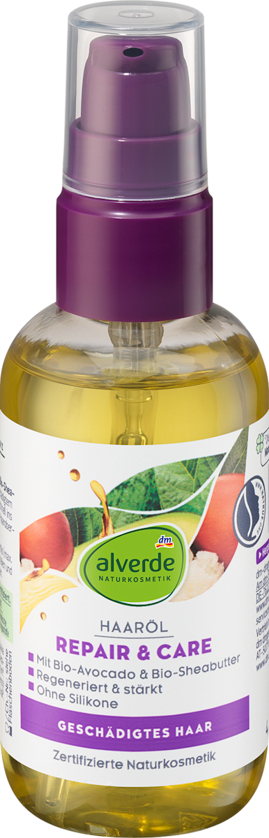 Organic Avocado Repair Hair Oil