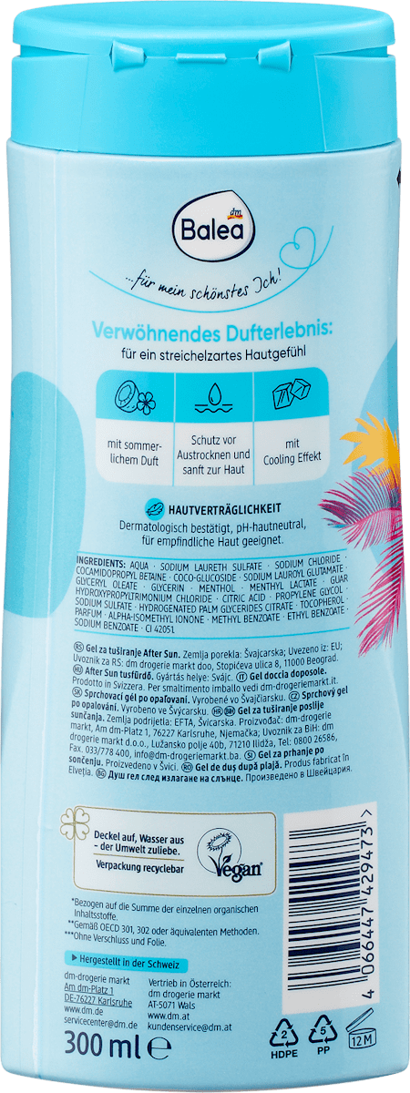 Aloe Vera After Sun Lotion