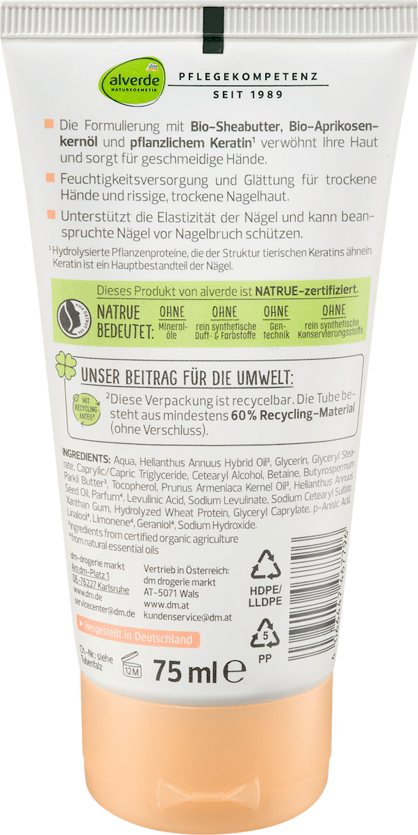 Organic Shea & Almond Hand Cream