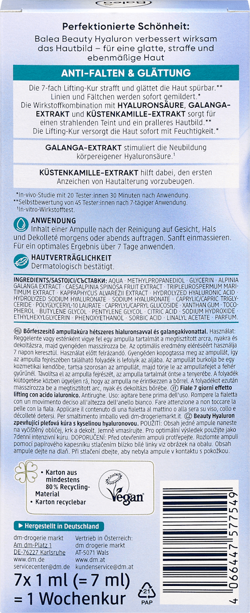 Beauty Effect Hyaluronic Serum