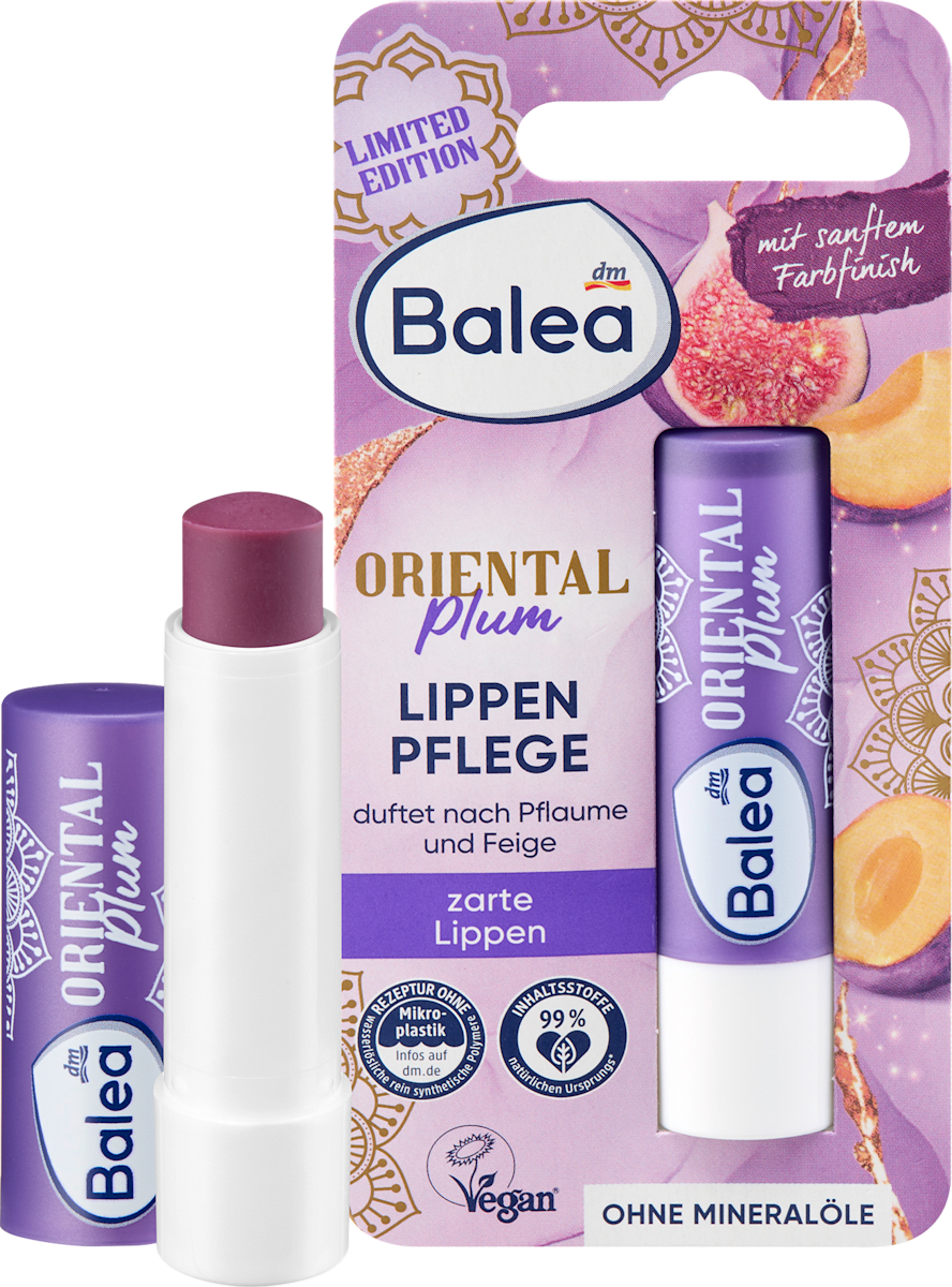 Balea Lip Care Oriental Plum, 0.17 oz