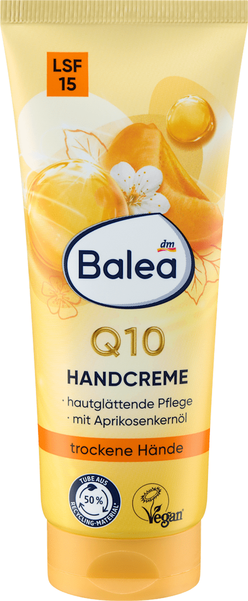 Q10 Hand Cream with Apricot Oil – SPF 15 – 3.4 fl oz
