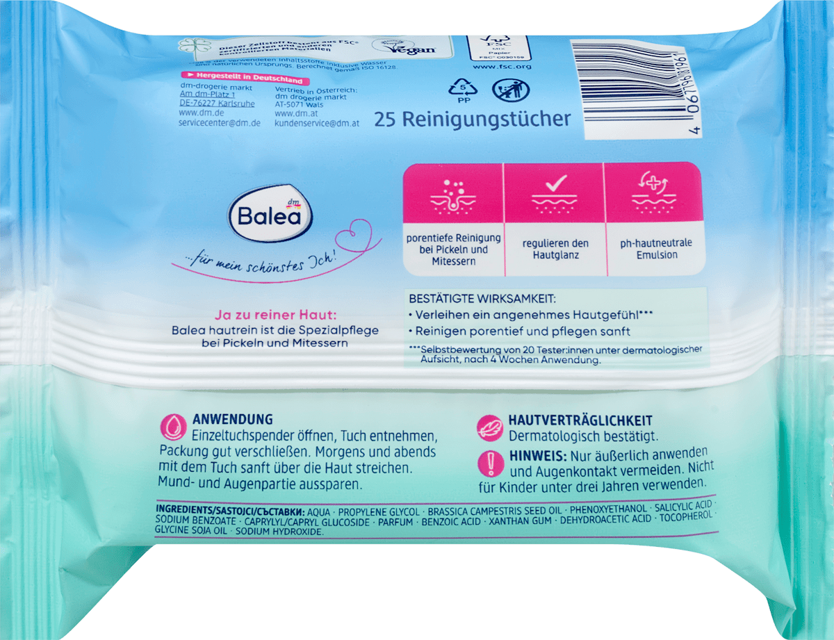 Nourishing Makeup Remover Wipes, Pure Skin – 25 Count