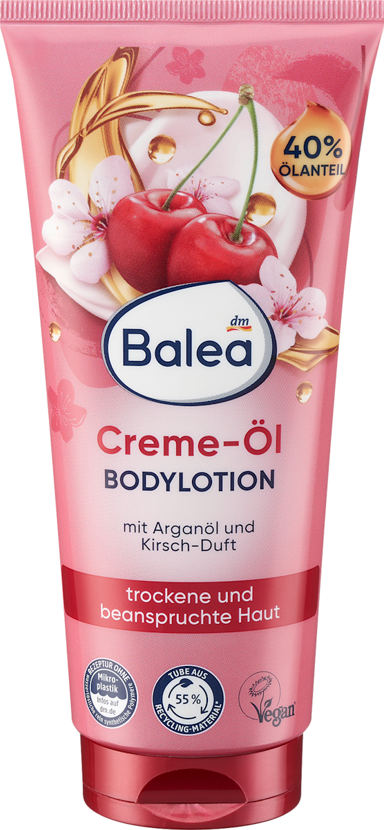 Cherry Cream-Oil Body Lotion - 6.8 fl oz