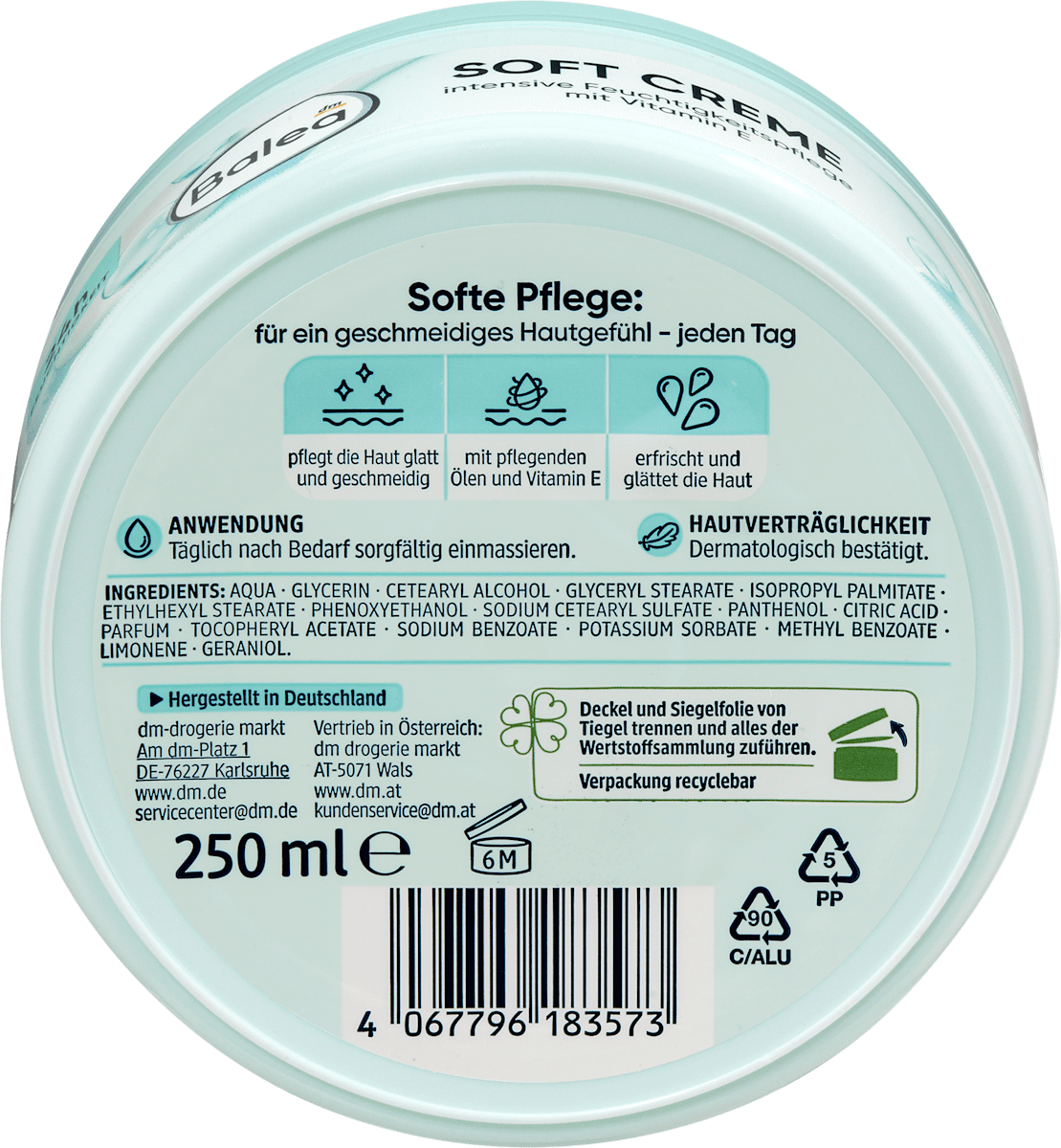 Soft Cream for Face & Body – Sensitive Care – 8.5 fl oz