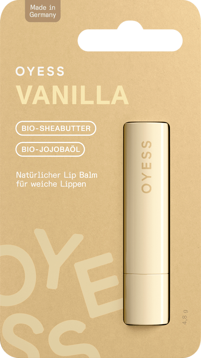Organic Shea Butter & Vanilla Lip Balm