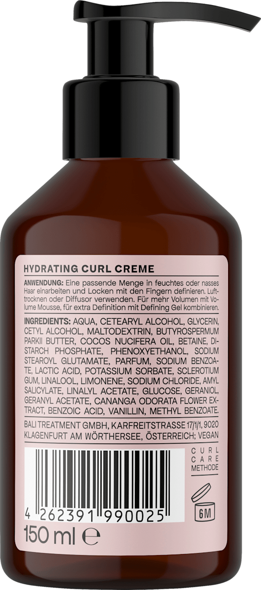 Curl cream Hydrating Curl Cream, 150 ml